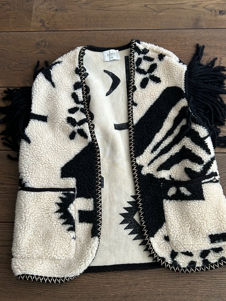 AIME "teddy"bodywarmer S/M in ~~nieuw~~ staat, Kleding | Dames, Verzenden, Zo goed als nieuw, Maat 36 (S)