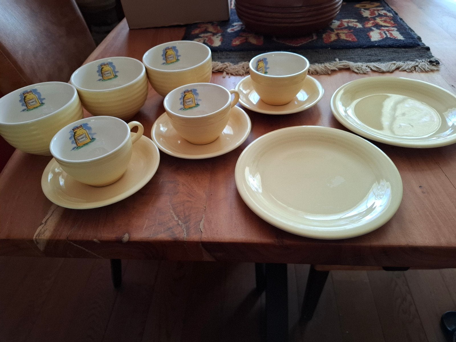 John Tams England Honing Servies - Kopjes, Kommen & Borden, Ophalen of Verzenden