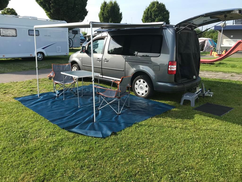 VW Caddy Maxi TDI Tiny  Camper 2013 Airco 7 zit Privacy glas, Buscamper of Camperbus, Volkswagen, Tot en met 2, Particulier