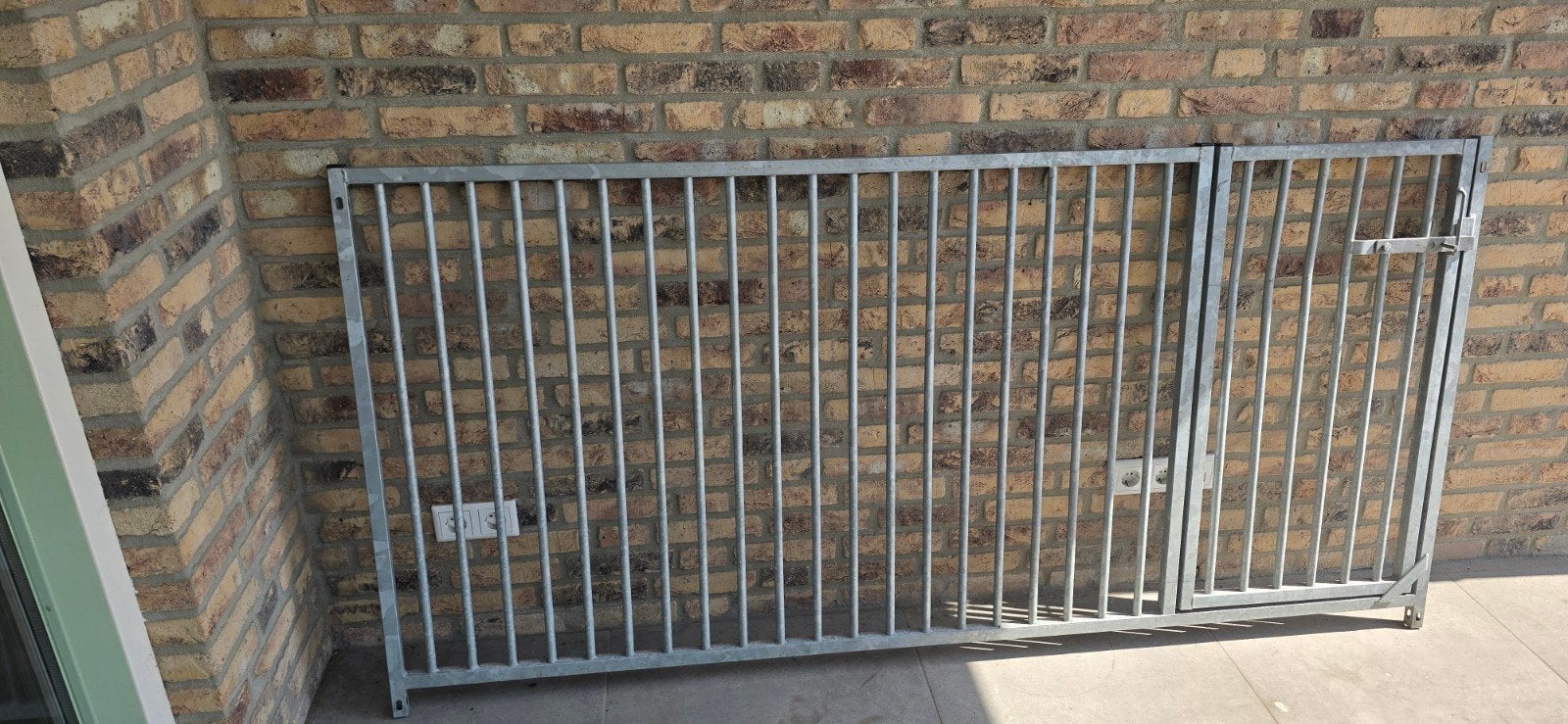 Gegalvaniseerde Kennelpanelen, Ophalen, Zo goed als nieuw, 110 cm of meer, Minder dan 65 cm