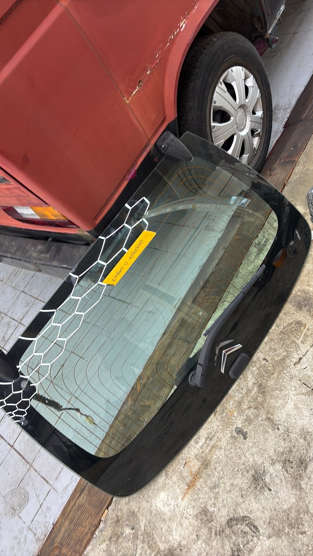 Citroen C1 Achterklep compleet, Ophalen of Verzenden, Gebruikt, Citroën