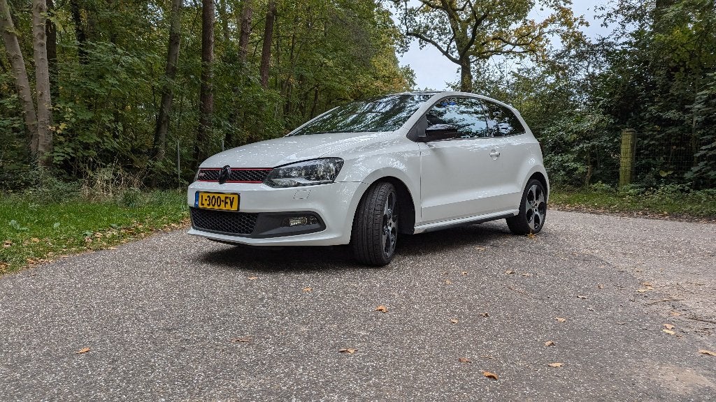 Volkswagen Polo 1.4 GTI DSG 2012 Wit, Stof, 1169 kg, Zwart, 4 cilinders