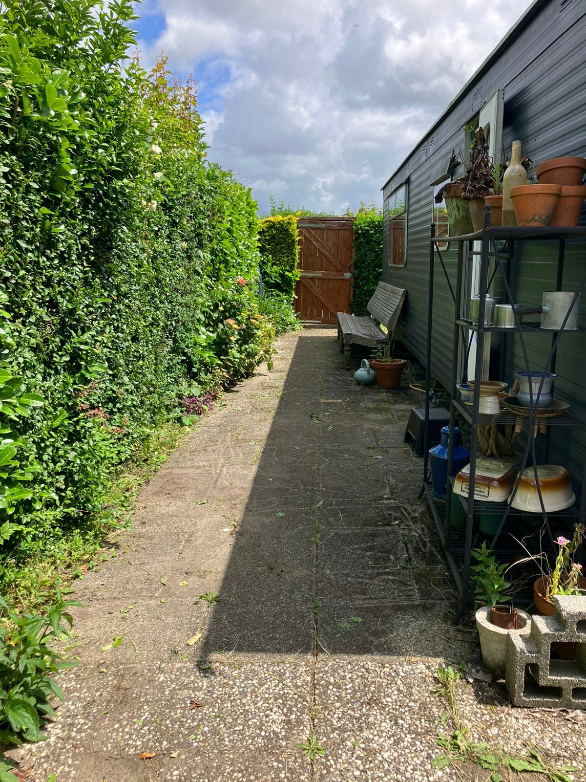 ruime , gezellige stacaravan  camping in de randstad