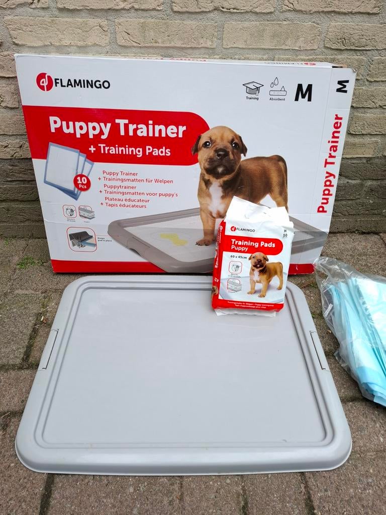Flamingo puppytrainer zindelijkheid maat M 60 x 45 cm, Ophalen, Zo goed als nieuw