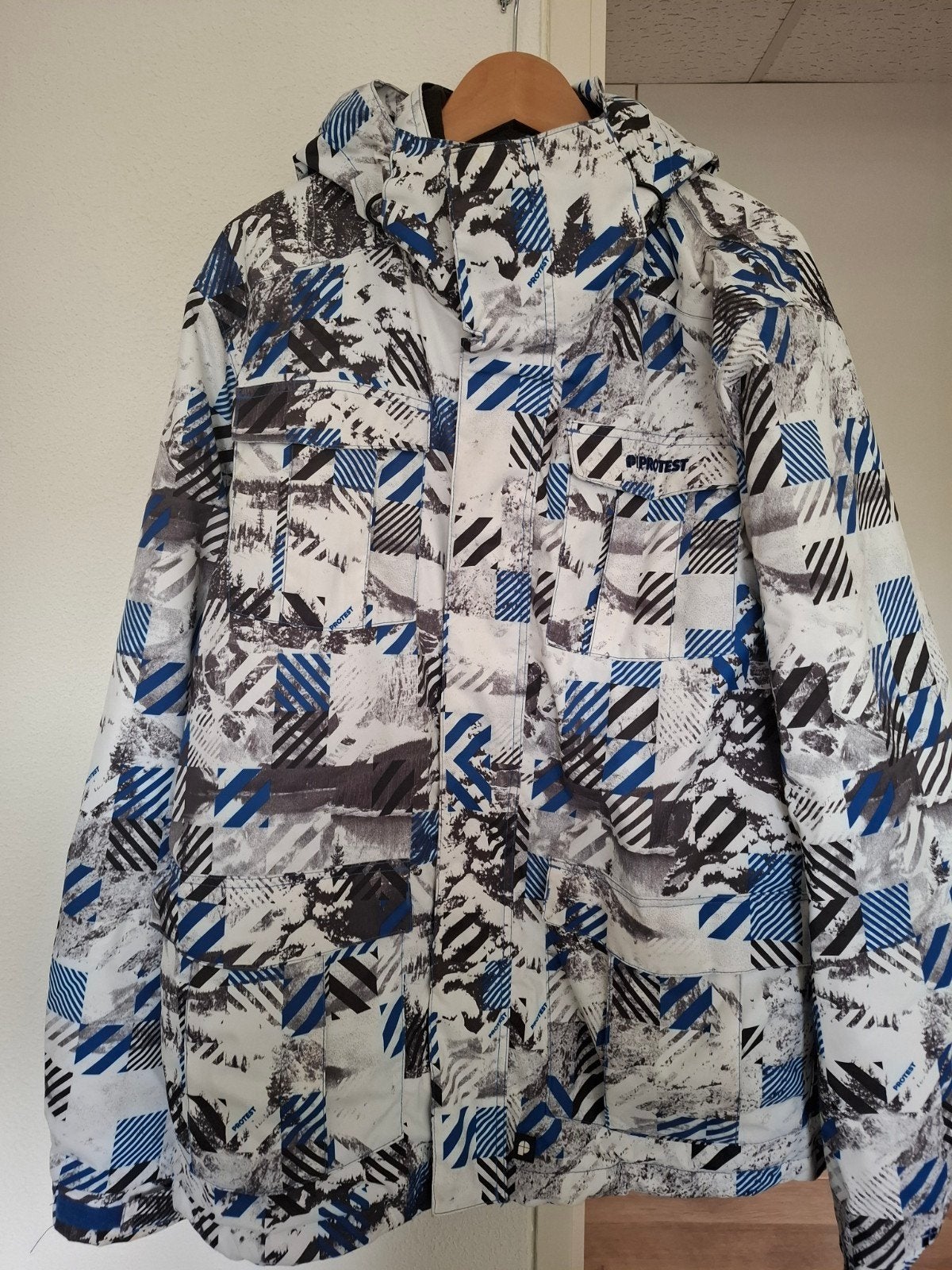 Ski/Snowbordjas, Kleding | Heren, Ophalen, Zo goed als nieuw, Maat 56/58 (XL)