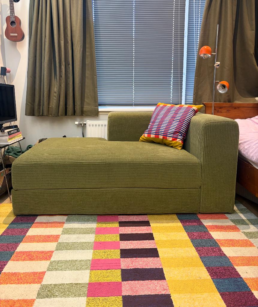 Ikea jättebo chaise longue, Huis en Inrichting, Banken | Sofa's en Chaises Longues, Ophalen, Eenpersoons, 150 tot 200 cm, 75 tot 100 cm