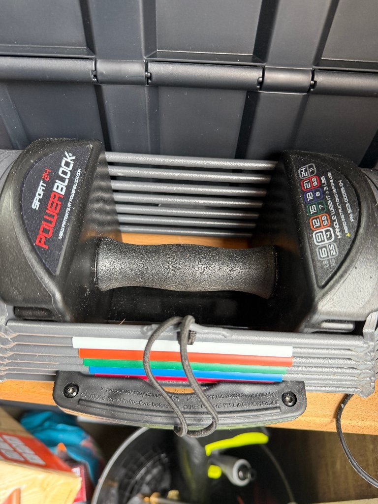 PowerBlock Sport 24 1.5-11 kg Verstelbare Dumbbell Set, Dumbbell, Ophalen of Verzenden, Zo goed als nieuw, Armen