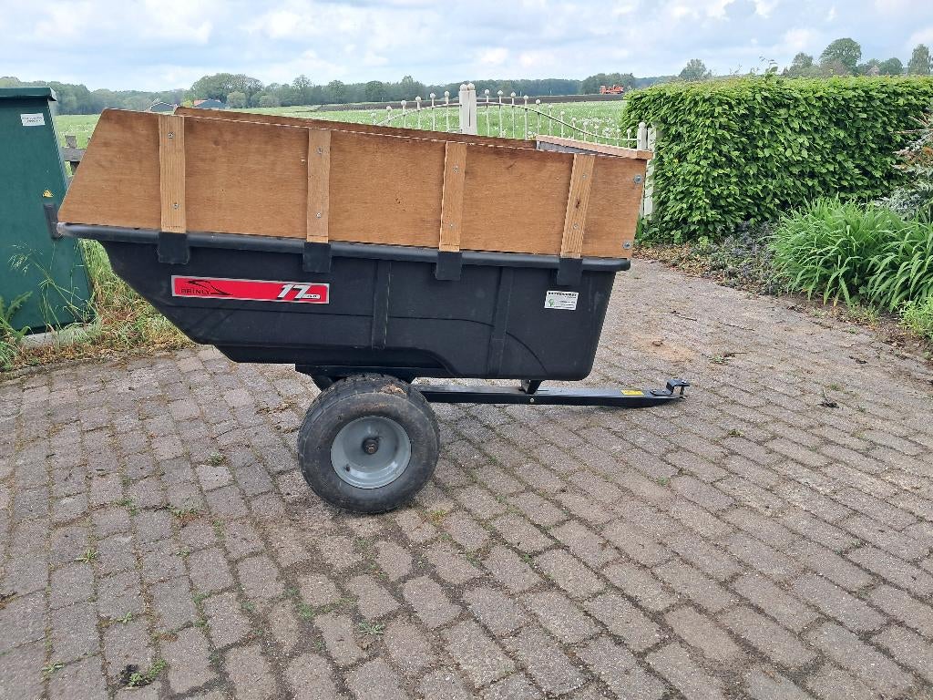 Tuin aanhanger zitmaaier, Ophalen, Gebruikt, 50 cm of meer, Brinly