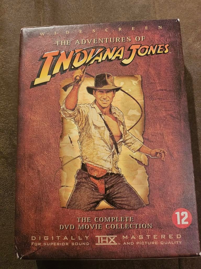 Indiana Jones DVD Boxset - Complete Collectie, Vanaf 12 jaar, Ophalen of Verzenden, Gebruikt, Boxset
