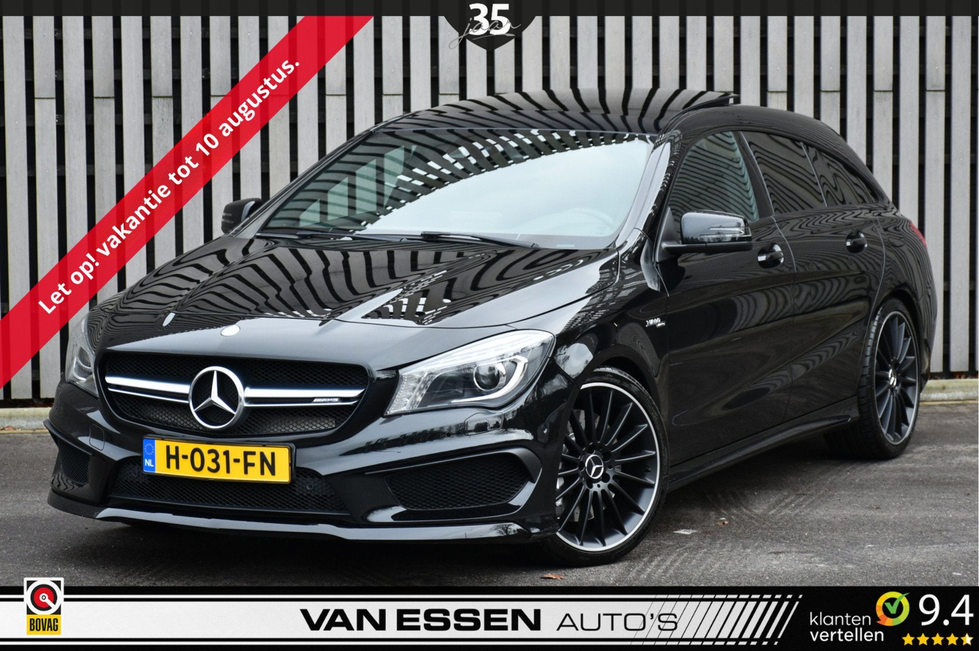 Mercedes-Benz CLA-Klasse Shooting Brake AMG 45 4MATIC Orange, Auto's, Mercedes-Benz, Automaat, CLA, Gebruikt, Euro 6