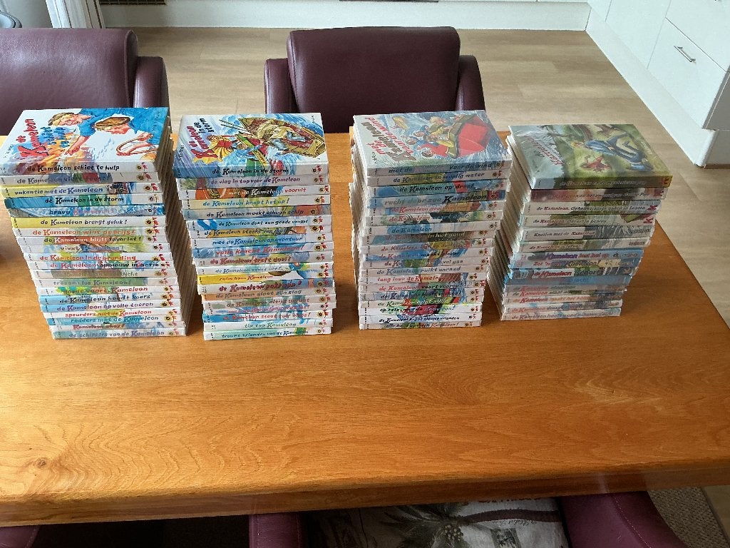 72 Kameleonboeken, Boeken, Ophalen of Verzenden, Gelezen, Fictie