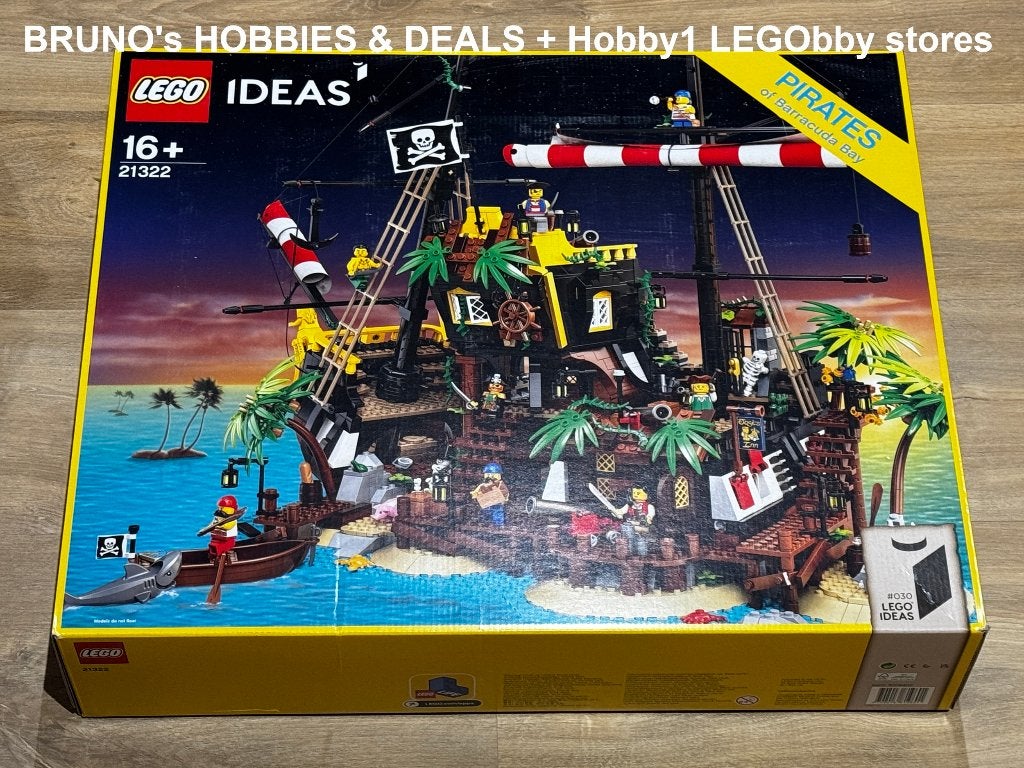 LEGO 21322 IDEAS Pirates of Barracuda Bay NIEUW VERZEGELD, Kinderen en Baby's, Nieuw, Complete set, Compleet, Lego