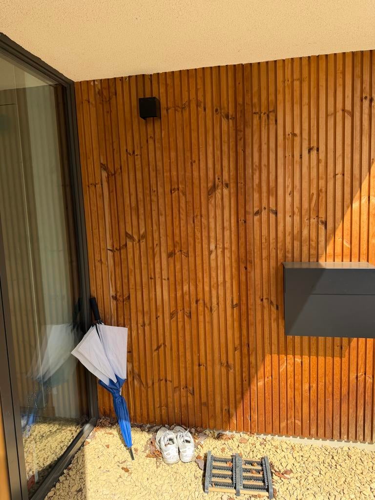 Luna Triple façade wand van Scandinavisch grenen, Ophalen, Zo goed als nieuw, Hout, 150 tot 200 cm