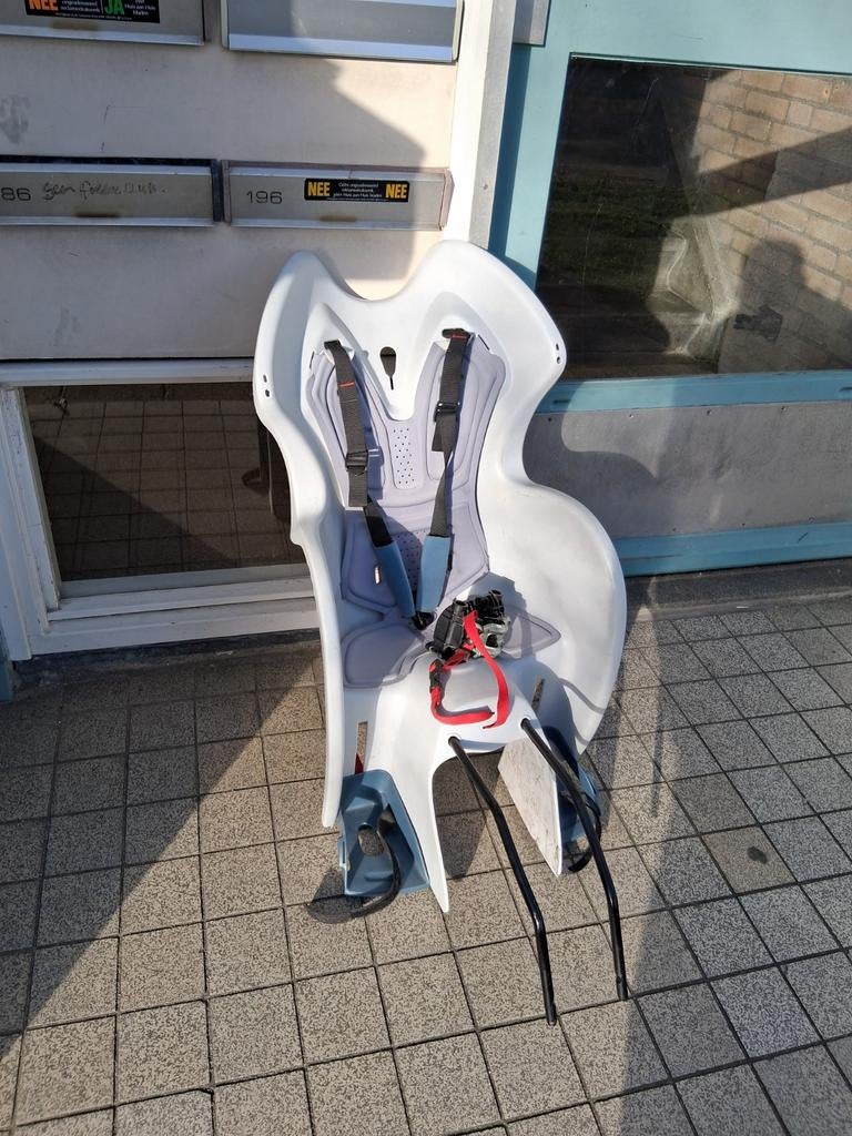 Kinderstoel voor fiets, Ophalen