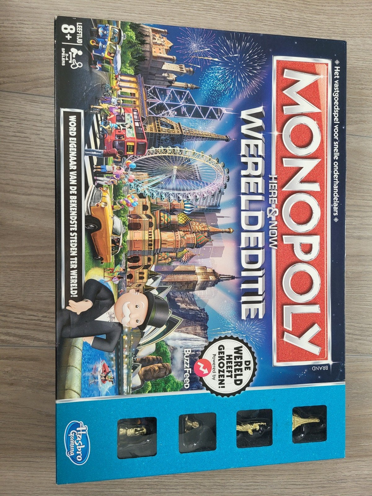 Monopoly Wereldeditie - Here & Now, Een of twee spelers, Ophalen, Zo goed als nieuw, Hasbro Gaming