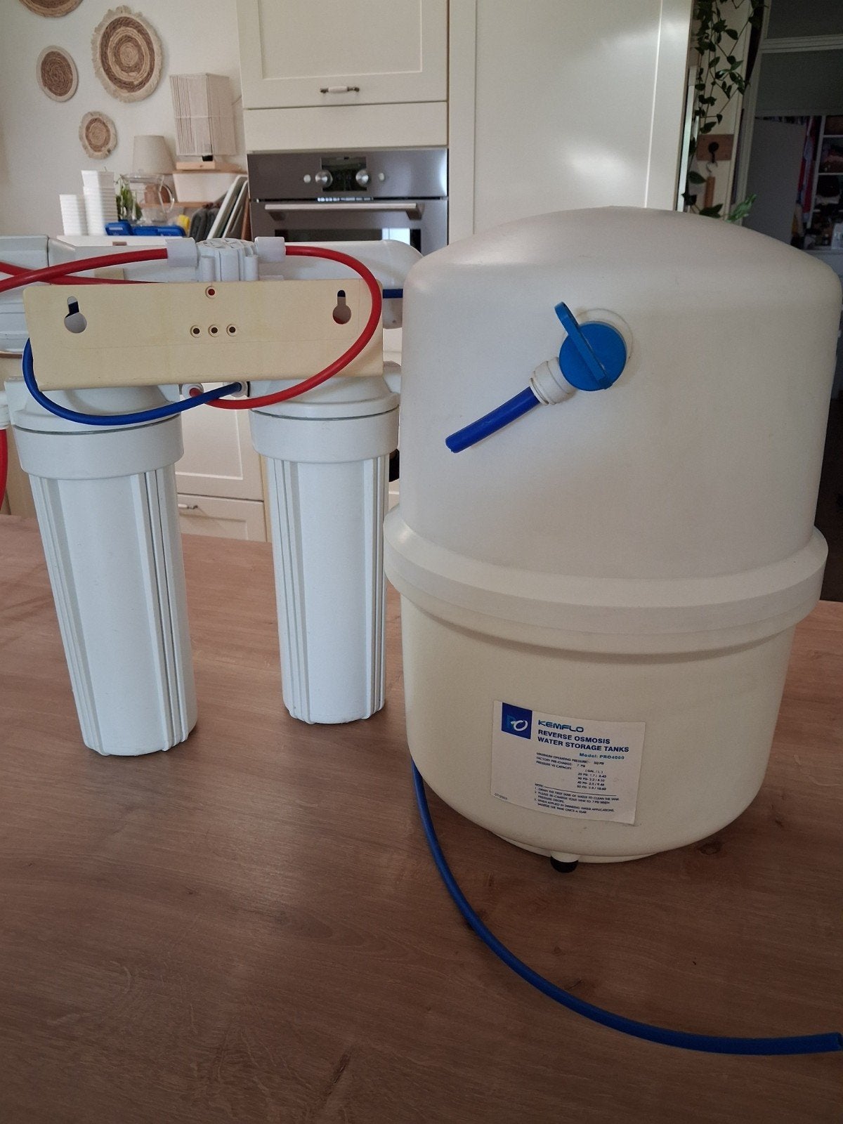 Waterfilter Systeem Inbouw, Ophalen