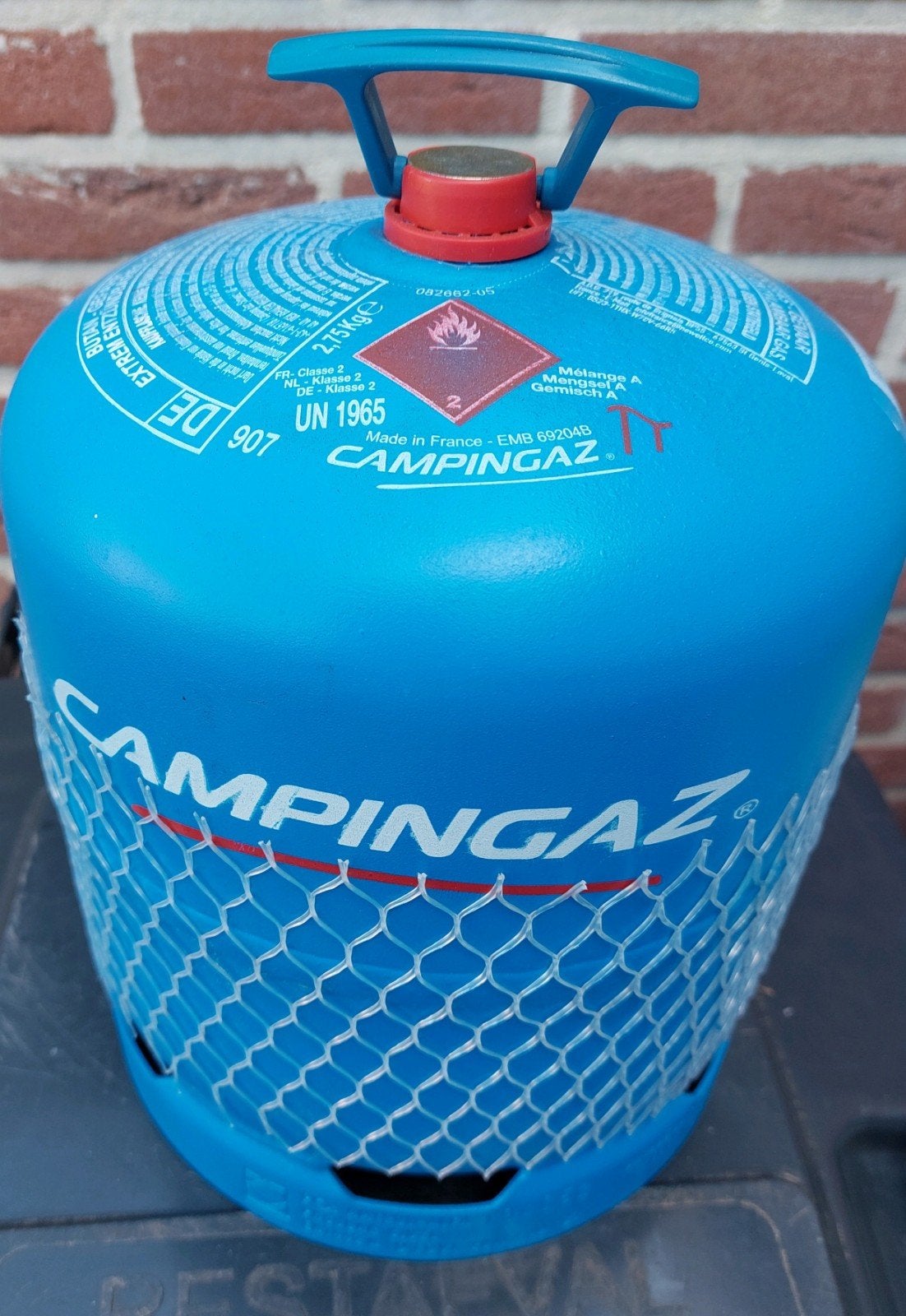 campingaz gasfles type 907. Nieuw vol en verzegeld., Ophalen, Nieuw
