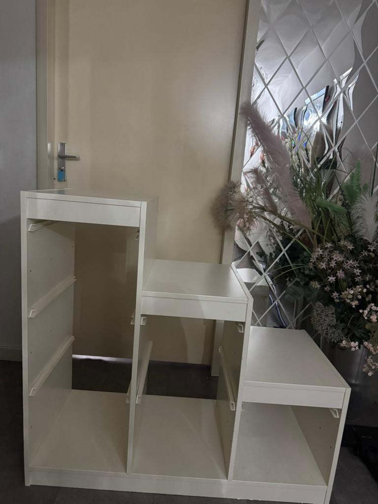 Deze IKEA Trofast met bakken, Ophalen of Verzenden, Zo goed als nieuw, Minder dan 150 cm, Minder dan 100 cm