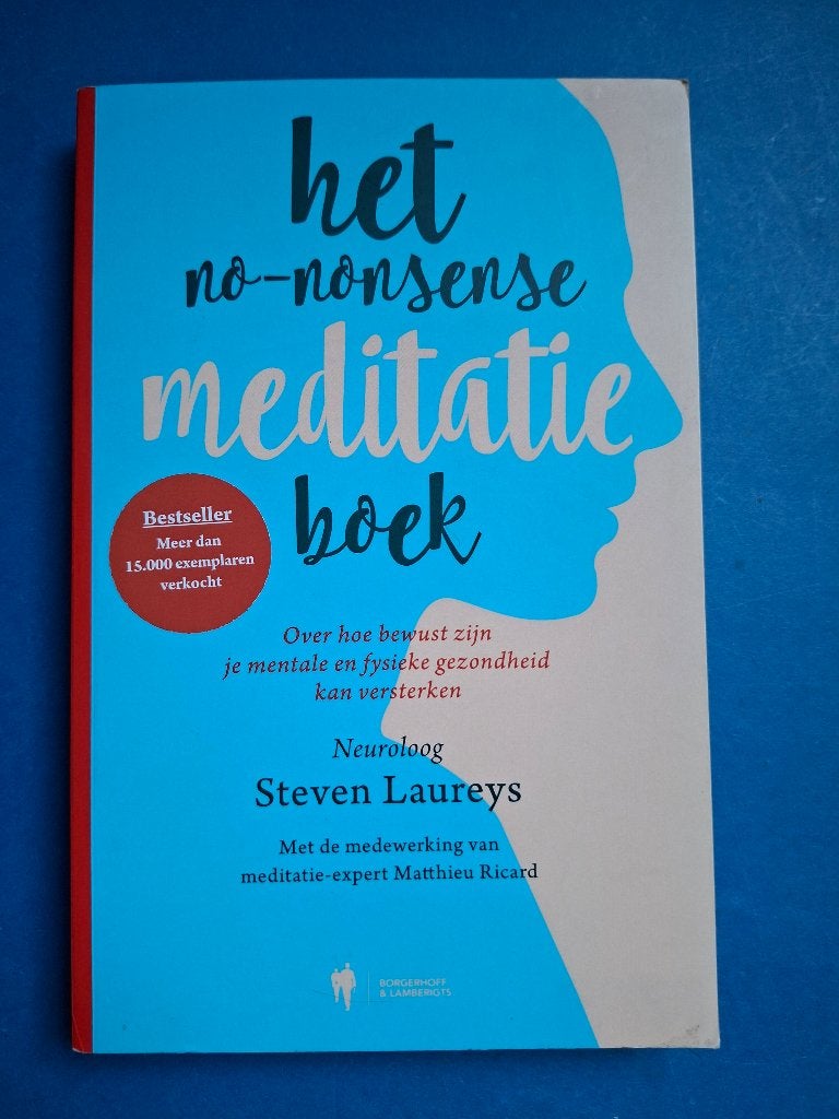 Het no-nonsense meditatieboek * Steven Laureys, Verzenden, Zo goed als nieuw, Overige onderwerpen, Achtergrond en Informatie