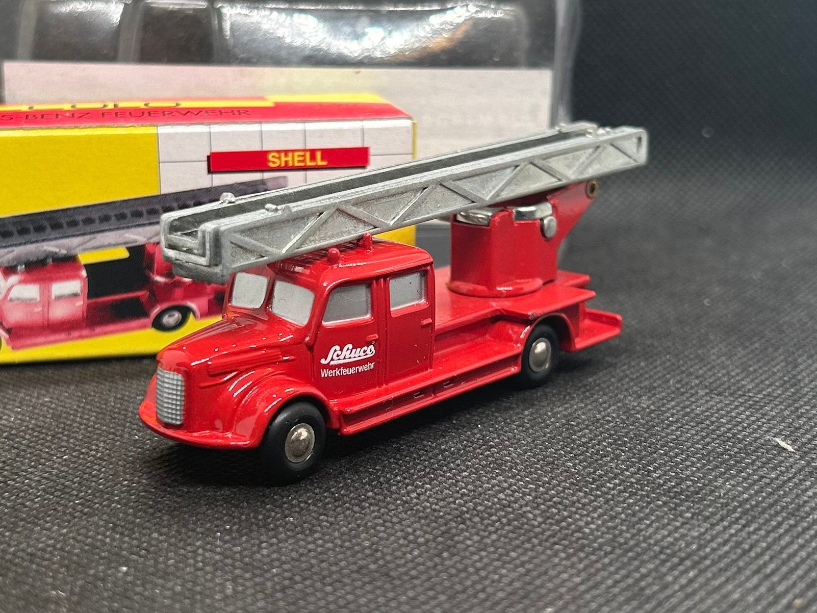Schuco Piccolo Mercedes Benz Brandweer OVP, Verzenden, Zo goed als nieuw, Auto