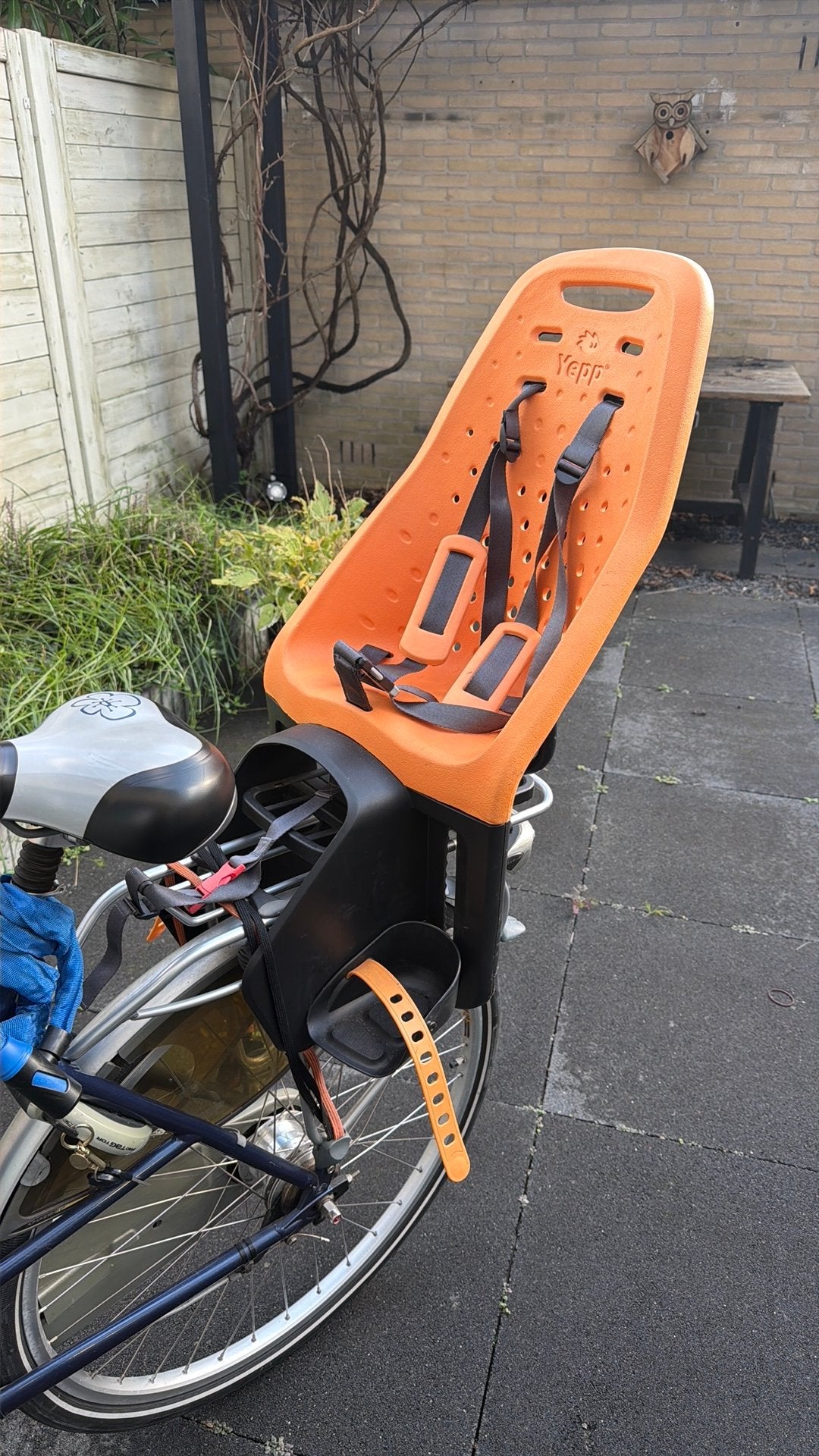 Yepp achterzitje fietsstoeltje, Ophalen, Zo goed als nieuw