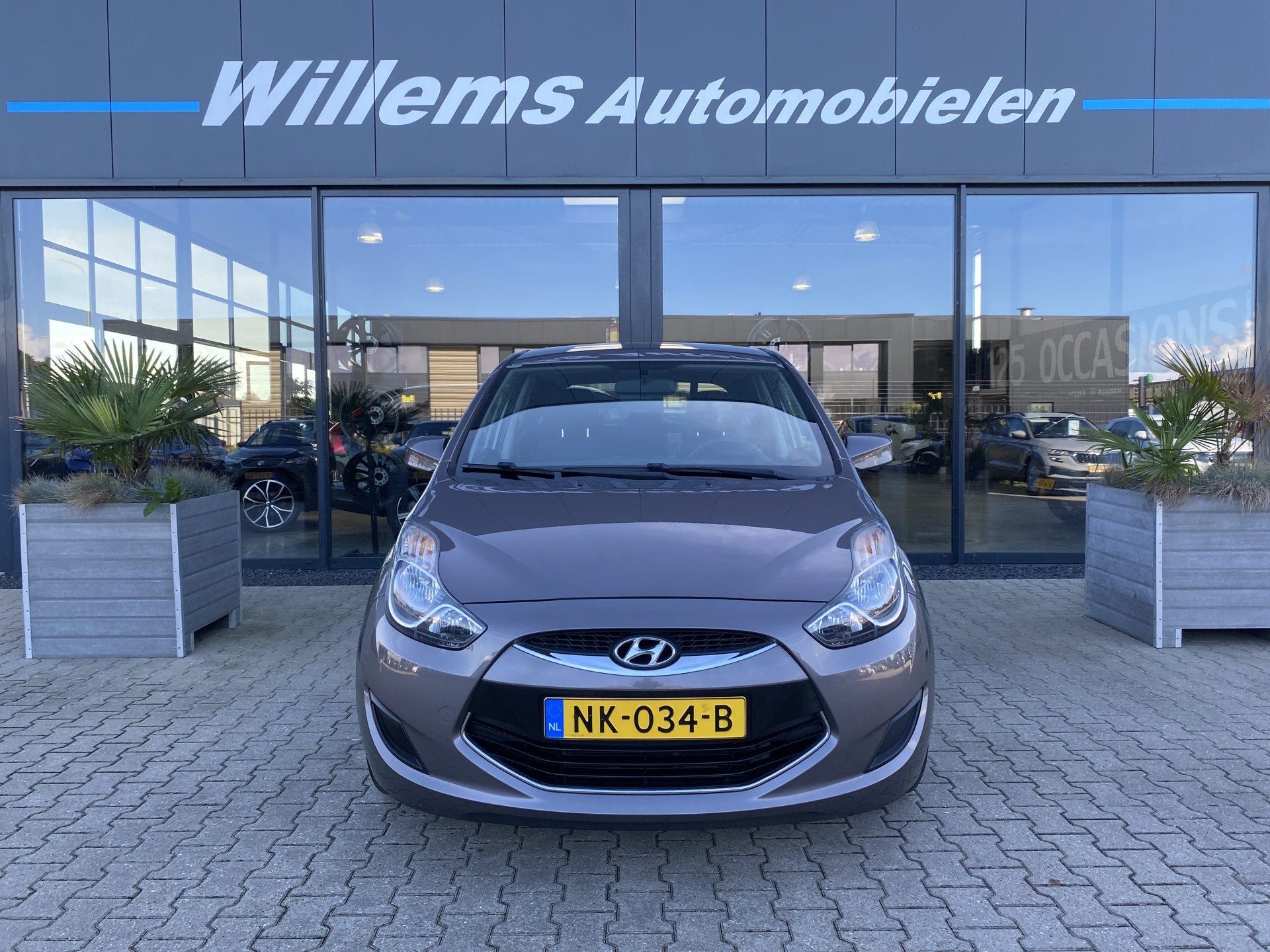 Hyundai ix20 1.4i i-Motion Lichtmetaal & Camera , Trekhaak, Auto's, Voorwielaandrijving, Stof, Gebruikt, Zwart