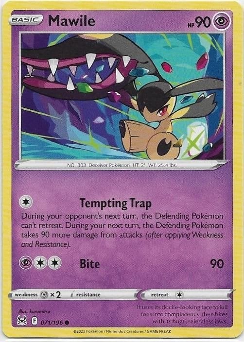 Lost Origin,  Mawile [common] 71/196, Verzenden, Nieuw, Losse kaart