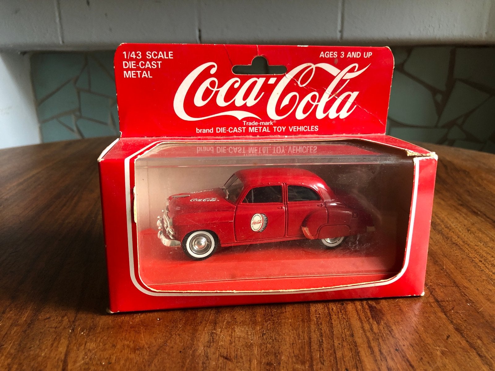 Coca-Cola Die-Cast Modelauto 1:43 - Nieuw in Doos, Ophalen of Verzenden, Nieuw, Auto, Overige merken