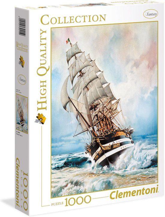 Clementoni: Amerigo Vespucci 1000 stukjes, Ophalen of Verzenden, 500 t/m 1500 stukjes, Nieuw, Legpuzzel