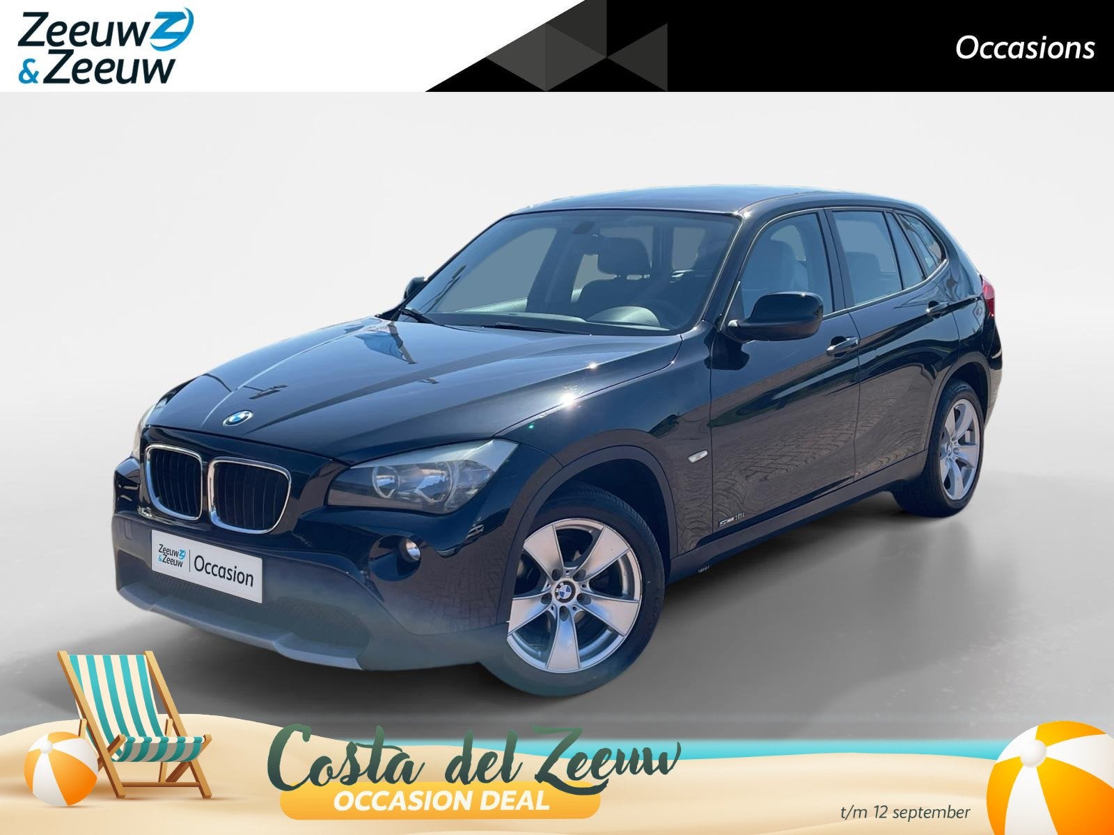BMW X1 sDrive18i Executive *Automaat*Cruise Control*Stoelver, Auto's, BMW, Euro 5, 4 cilinders, 150 pk, Zwart