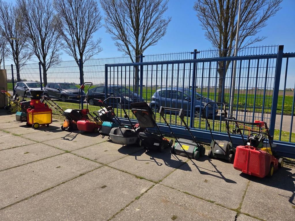 Grasmaaiers, kantjemaaiers, hogedrukreinigers, heggenscharen, Tuin en Terras, Grasmaaiers, Gebruikt, G, G, G