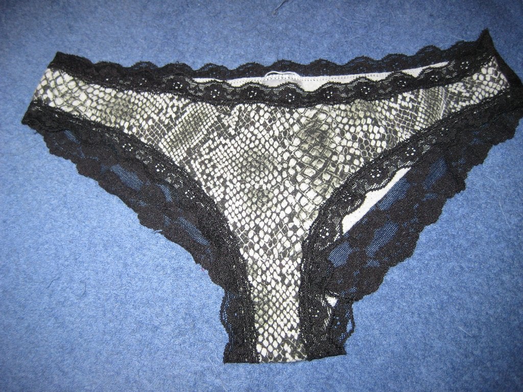 Zwart/witte slip, XL, Ophalen of Verzenden, Overige kleuren, Slip