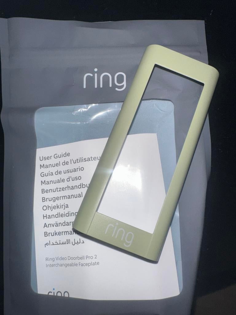 Ring Video Deurbel Pro 2 Verwisselbaar Voorpaneel - Ivy Leaf, Ophalen of Verzenden, Nieuw
