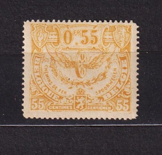 België Spoorwegzegels 1920 TR86 55c **, Ophalen, Postfris, Treinen, Postfris