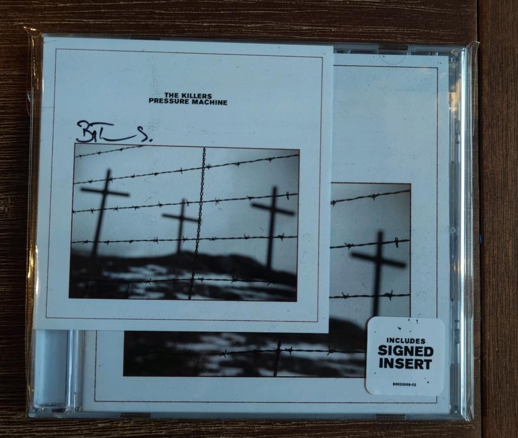 The Killers CD gesigneerd | signed, Ophalen, Cd of Plaat, Gesigneerd