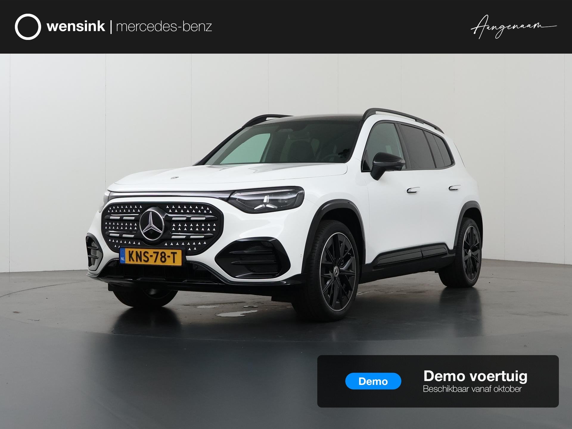 Mercedes-Benz GLB 250+ Business Solution AMG 85.5 kWh | Nigh, 2095 kg, Achterwielaandrijving, Zwart, Origineel Nederlands