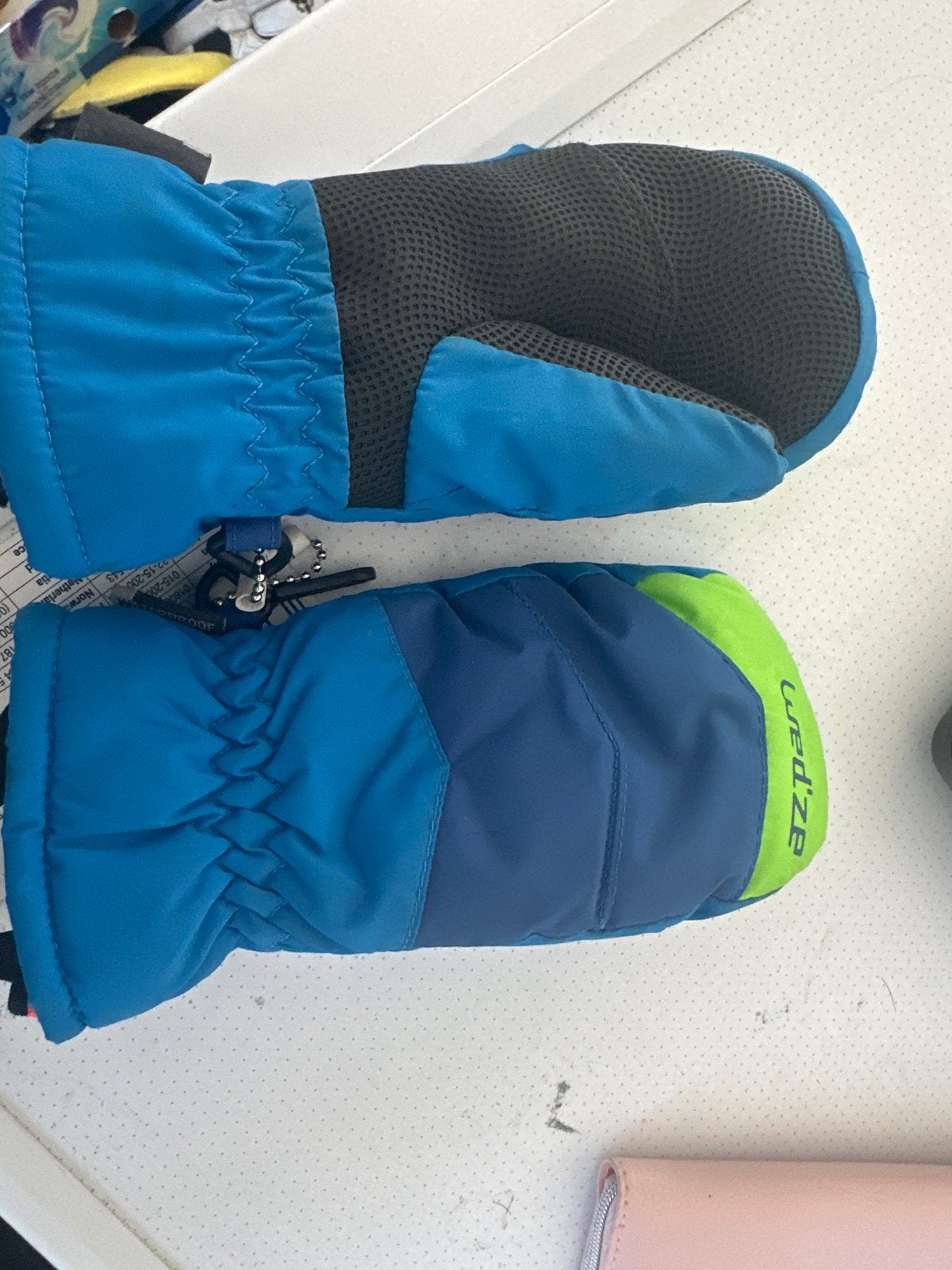 Wed'ze skiwanten/wantjes voor kinderen, Ophalen of Verzenden, Zo goed als nieuw, Maat 34 (XS) of kleiner, Overige typen