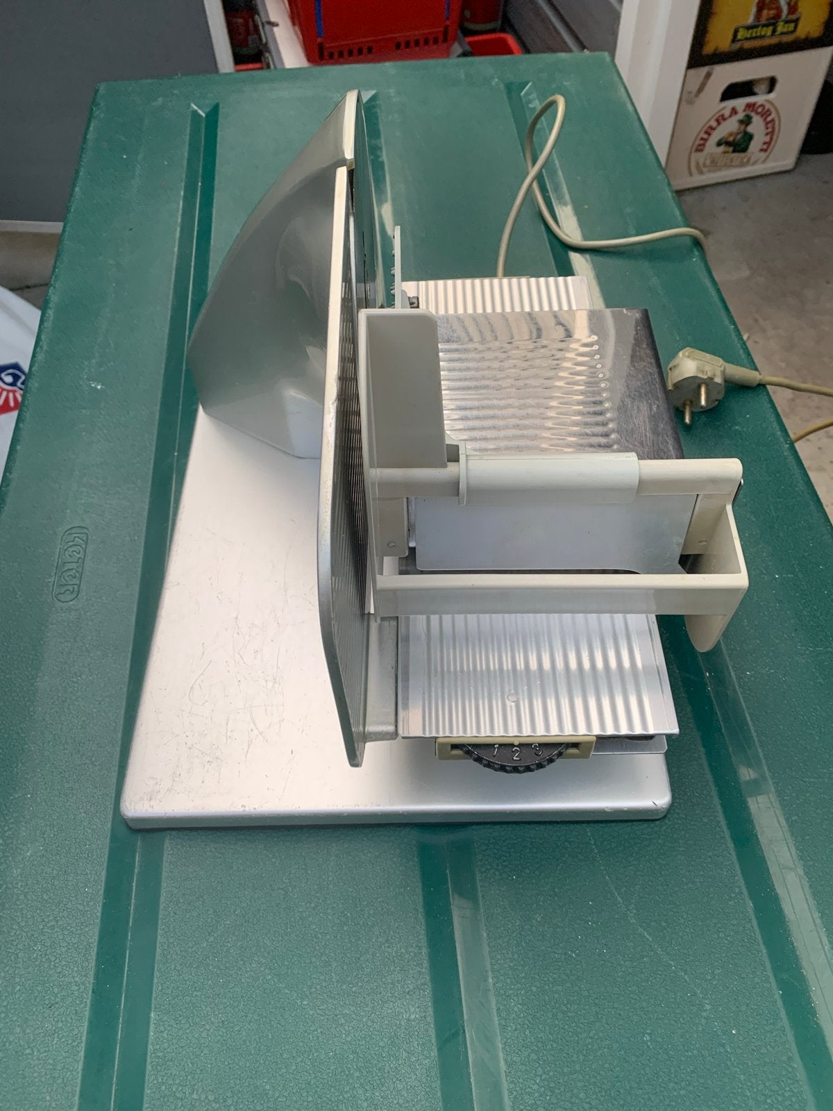 Graef Snijmachine FA-180 T, 4 liter of meer, Ophalen, Gebruikt, 3 snelheden of meer