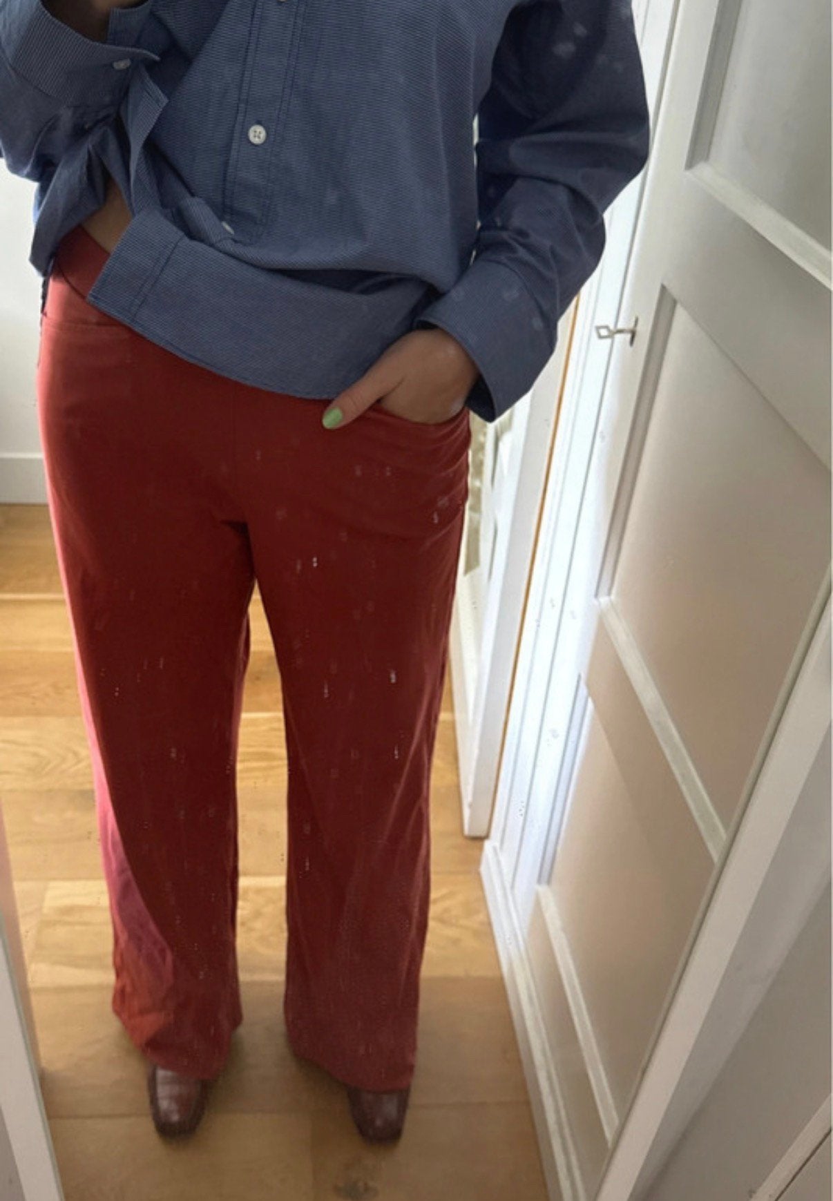 Studio Anneloes broek maat S, Kleding | Dames, Broeken en Pantalons, Oranje, Ophalen of Verzenden, Zo goed als nieuw, Maat 36 (S)