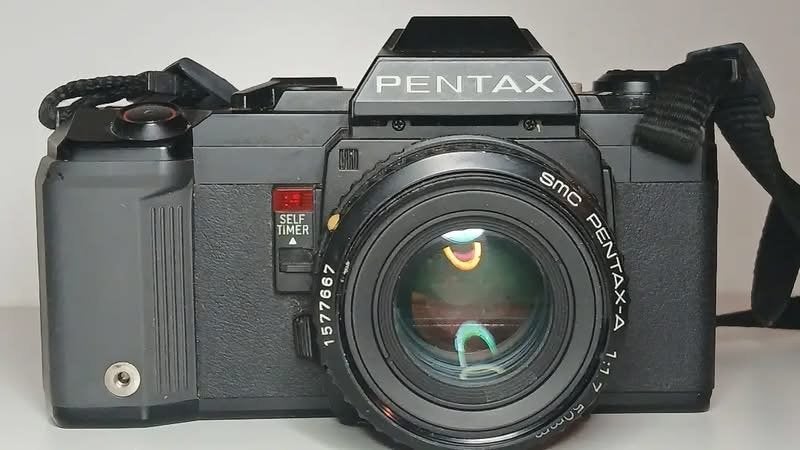 Pentax A3 spiegelreflexcamera met SMC Pentax-A 50mm f/1.7 le, Ophalen of Verzenden, Gebruikt, Spiegelreflex, Pentax