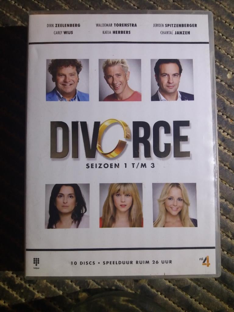 Divorce Box (S. 1 t/m 3), Cd's en Dvd's, Dvd's | Tv en Series, Zo goed als nieuw, Komedie, Vanaf 12 jaar, Ophalen of Verzenden