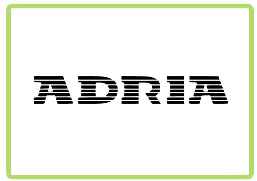 Adria zebra caravan en camper sticker, Verzenden, Nieuw, Overige typen