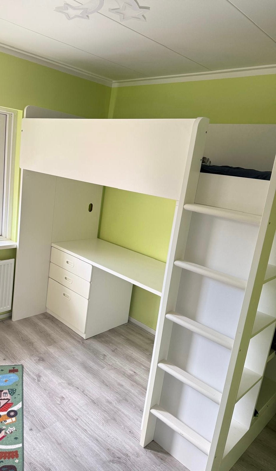Ikea stapelbed, Ophalen, Gebruikt, Eenpersoons, 80 cm