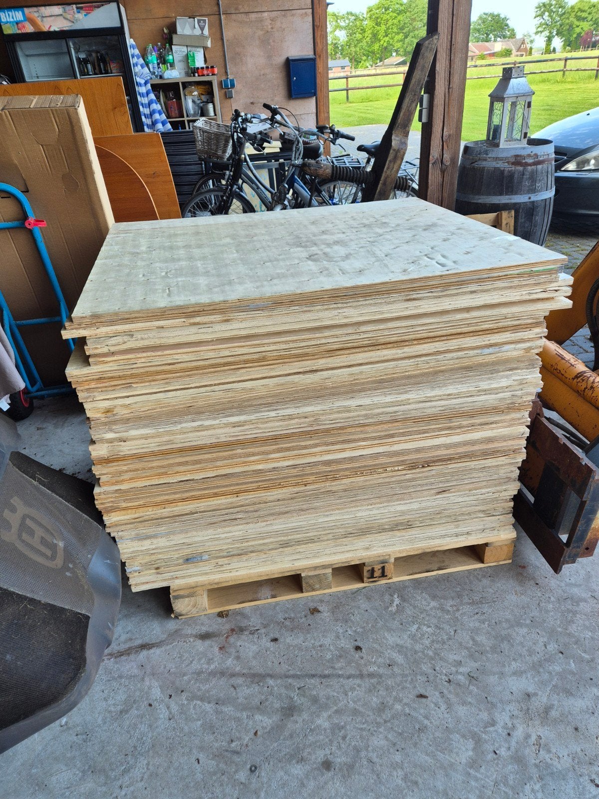 Multiplex platen 100 x 120 cm, Ophalen of Verzenden