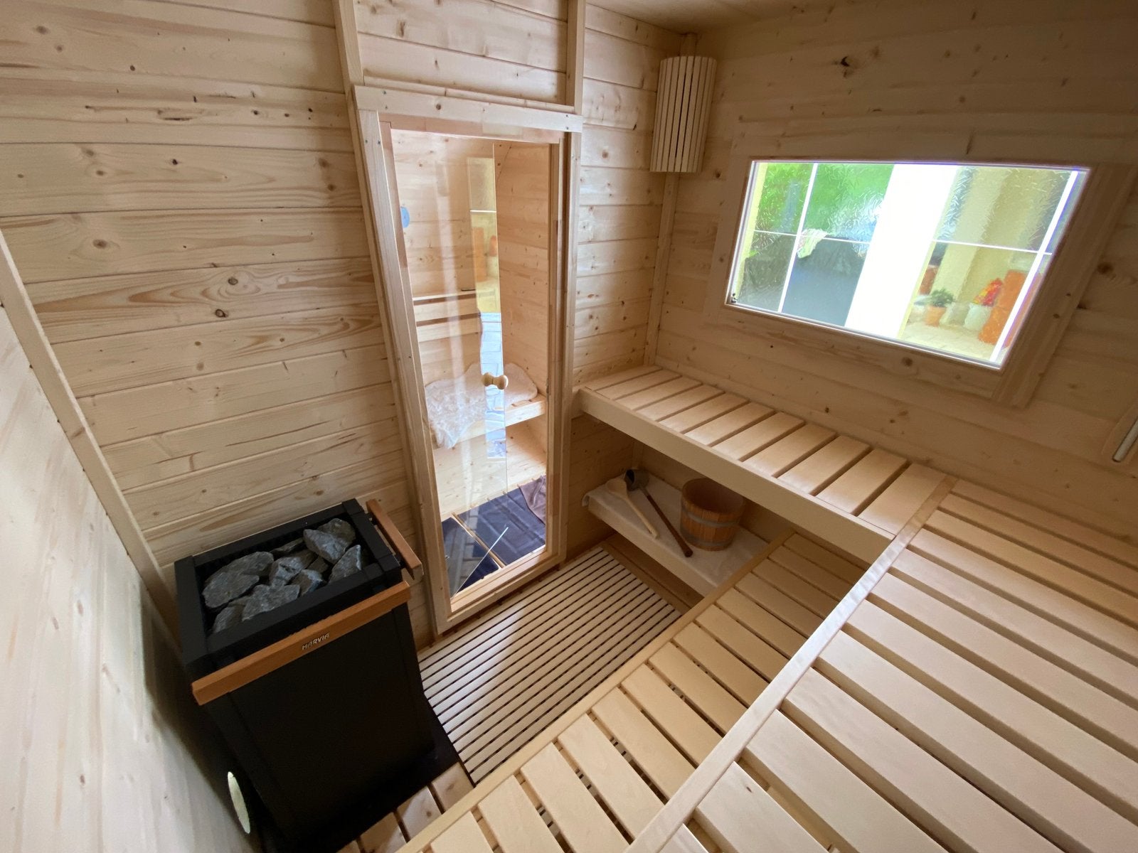 Exclusieve Barrel Sauna | 4 Persoons | Direct Leverbaar, Info@inner-stillness.nl, Fins of Traditioneel, 7665VB, Inner Stillness Wellness Retreat B.V