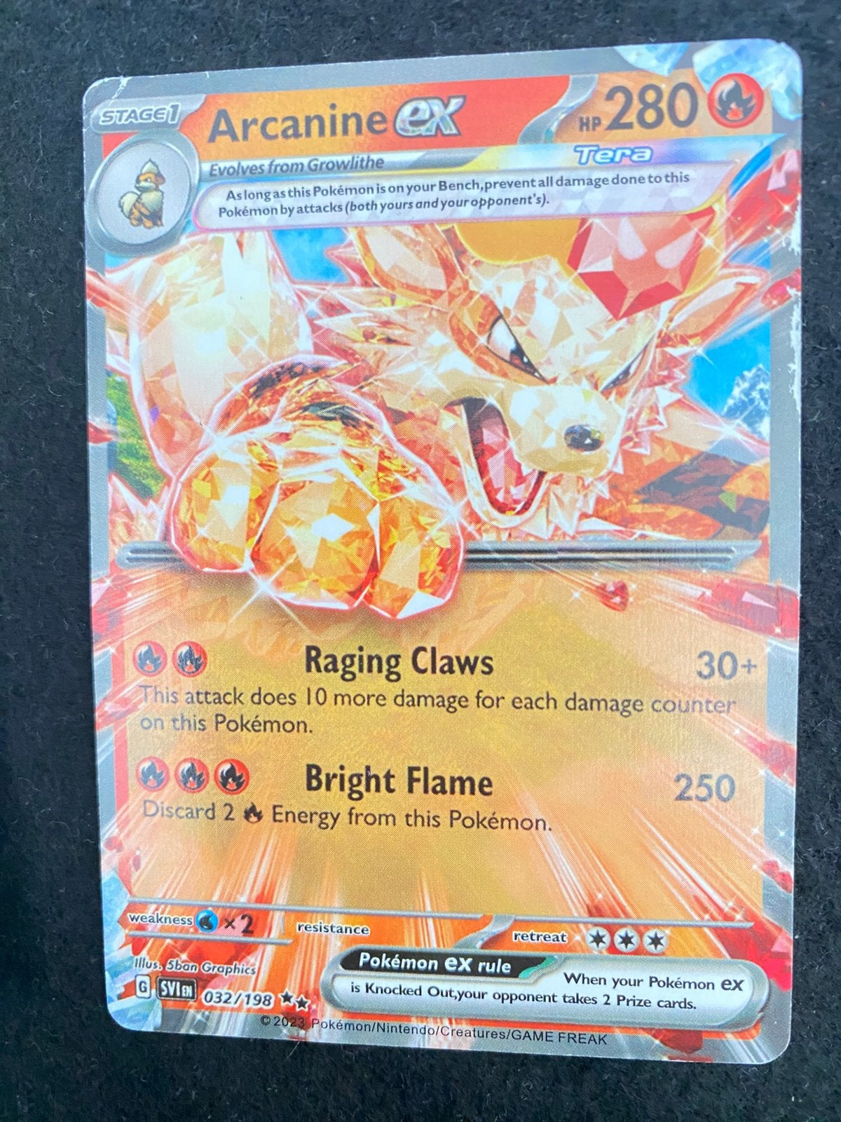 Arcanine EX, Ophalen of Verzenden