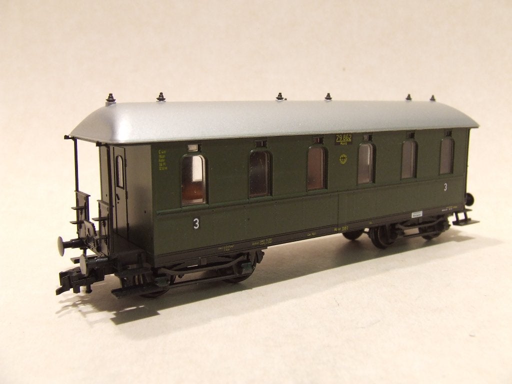 LILIPUT 819 02 DRG personenwagen, Langenschwalbacher,, Hobby en Vrije tijd, Gelijkstroom of Wisselstroom, Wagon, Ophalen of Verzenden