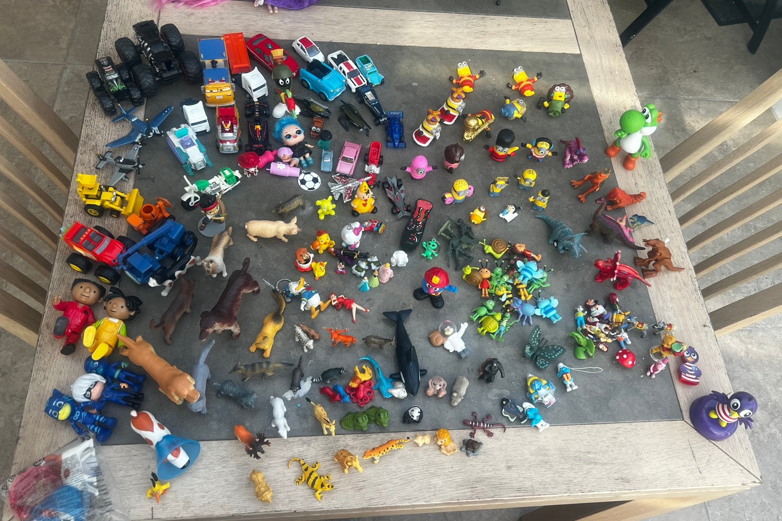 Heel veel poppetjes / speelfiguren, Ophalen of Verzenden, Zo goed als nieuw