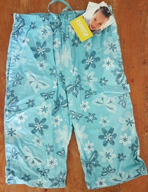 OshKosh capri broek maat 104 NIEUW (0122) a, Broek, Meisje, Nieuw, Ophalen of Verzenden
