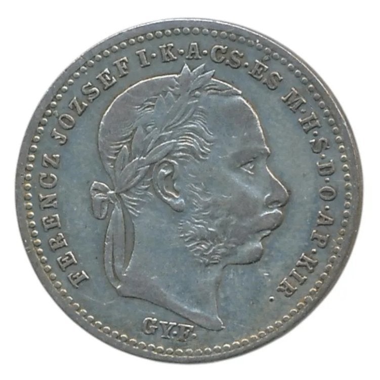 Oostenrijk-Hongarije (H) 20 Kreuzer 1870, Ophalen of Verzenden, Oostenrijk, Losse munt